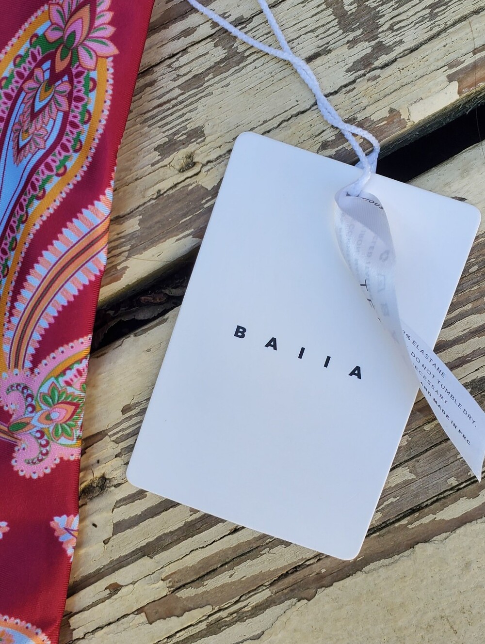 NEW! BAIIA 2 Pieces Swimsuit Size 10 - Picture 3 of 7